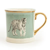 Candlelight Home TANKARD MUG TIGER TEAL