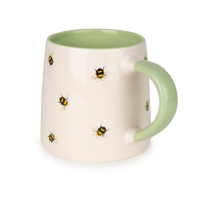 Candlelight Home TAPERED MUG SOFT GREEN - BEES