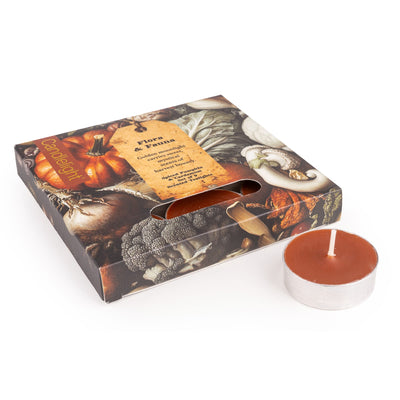 Candlelight Home tea lights Set of 9 Tealights - Pumpkins Flora & Fauna 6pk