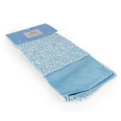 Candlelight Home tea towel Jeff Banks Set of 2 Printed Tea Towels – Leafy Trellis Blue 6pk