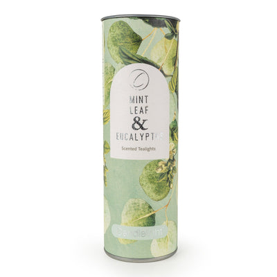 Candlelight Home Tealights 9 Pack Tealights - Mint Leaf & Eucalyptus 12pk