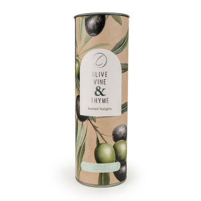 Candlelight Home Tealights 9 Pack Tealights - Olive Vine & Thyme 12pk