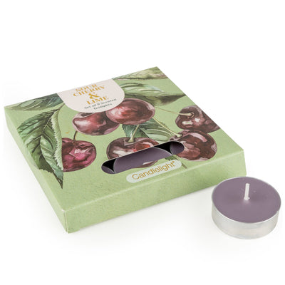 Candlelight Home Tealights 9 Pack Tealights - Sour Cherry & Lime 6pk