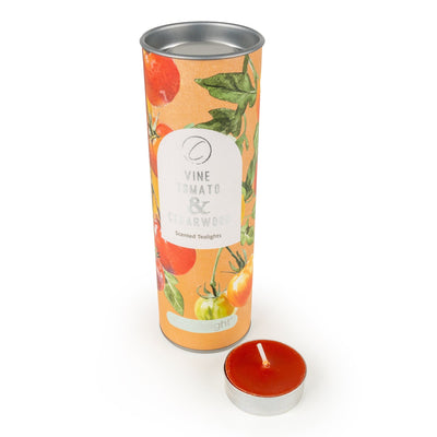 Candlelight Home Tealights 9 Pack Tealights Vine - Tomato & Cedarwood 12pk