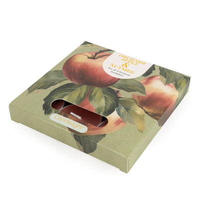 Candlelight Home Tealights Set of 9 Tealights - Orchard Apple & Nutmeg 6pk
