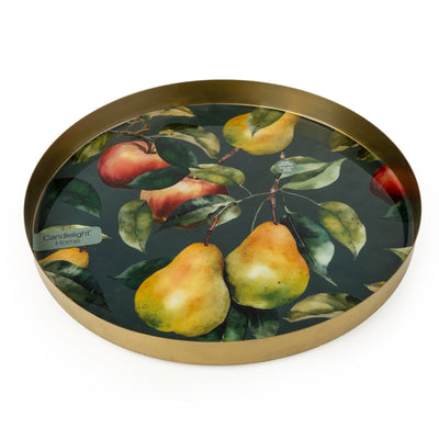 Candlelight Home Trays Large Tray – Apples & Pears 4pk