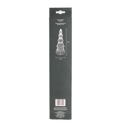 Candlelight Home Tree Decoration 35cm Paper Christmas Tree Decoration – Black Hummingbird 6pk