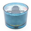 Candlelight Home TWO WICK CANDLE 'COASTAL SHORES' SEASALT SCENT