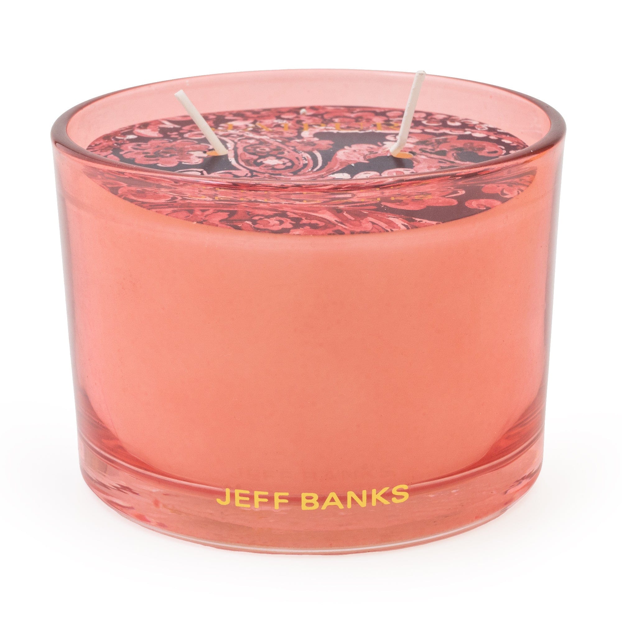 Jeff Banks Candle Jaipur With Kashmir & Fig Scent Pink 6PK