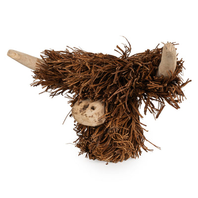 Candlelight Home wall mount Wall Mounted - Twig Highland Cow Head 1pk