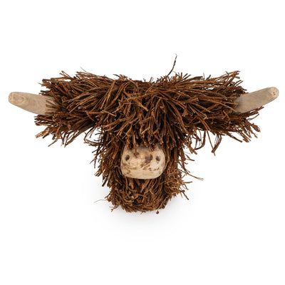 Candlelight Home wall mount Wall Mounted - Twig Highland Cow Head 1pk