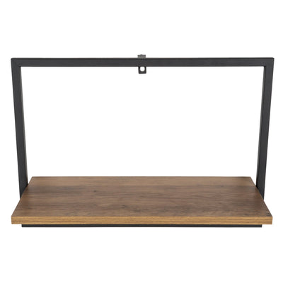 Candlelight Home Wall Shelf FSC MDF 50X35cm Wall Mounted Shelf - Yellow Oak 1PK