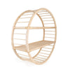 Candlelight Home Wall Shelf Rattan Shelf Unit 1PK
