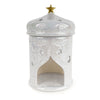 Candlelight Home Wax Burners Indian Temple Wax Melt Burner - White 4PK