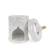 Candlelight Home Wax Burners Indian Temple Wax Melt Burner - White 4PK