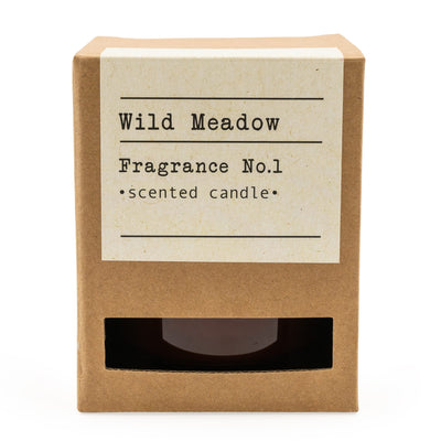 Candlelight Home Wax Filled Glass Pot - Wild Meadow Amber Lily 6pk