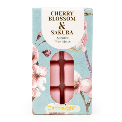 Candlelight Home Wax Melts 8 Pack Wax Melts - Cherry Blossom & Sakura 12pk