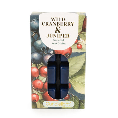 Candlelight Home Wax Melts 8 Pack Wax Melts - Cranberry & Juniper 12pk