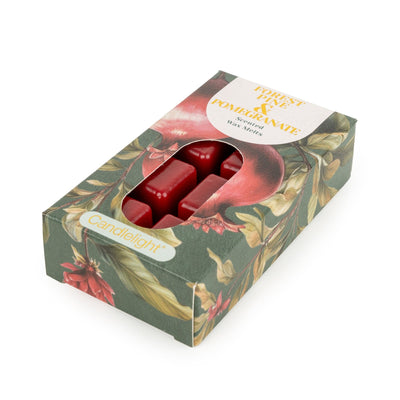 Candlelight Home Wax Melts 8 Pack Wax Melts - Forest Pine & Pomegranate 12pk