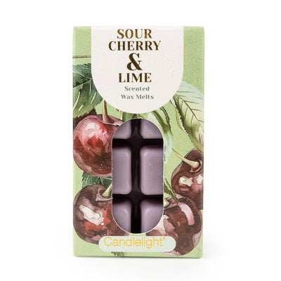 Candlelight Home Wax Melts 8 Pack Wax Melts - Sour Cherry & Lime 12pk