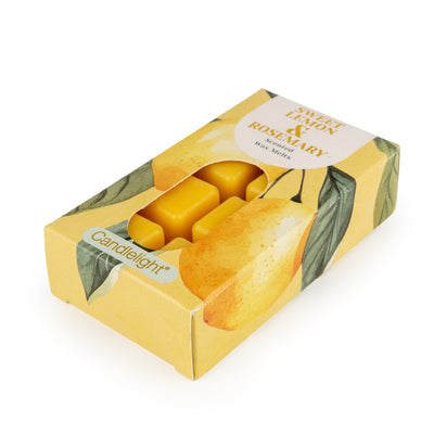 Candlelight Home Wax Melts 8 Pack Wax Melts - Sweet Lemon & Rosemary 12pk