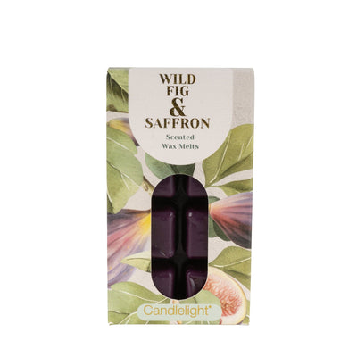 Candlelight Home Wax Melts 8 Pack Wax Melts - Wild Fig & Saffron 12pk