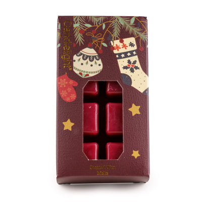 Candlelight Home Wax Melts Pack of 8 Wax Melts – Red Stockings & Baubles 12pk