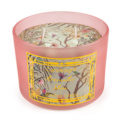 Candlelight Home Wax Pot Candles Candlelight Chinoiserie 2 Wick Wax Filled Candle Pot Aromatic Shea Scent 380g 6PK