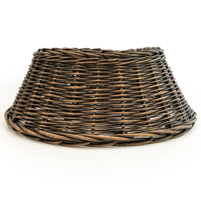 Candlelight Home Wicker Tree Skirt - Dark Brown 60cm 6PK