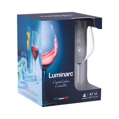 Candlelight Home wine glass Set of 4 Menades 47cl Wine Glasses - 6pk