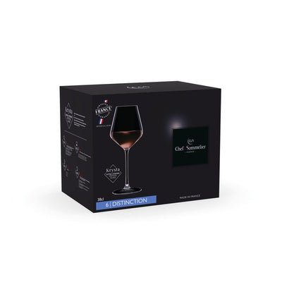 Candlelight Home wine glass Set of 6 38cl Wine Glasses - Distinction 4pk