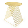 Candlelight Home Wire Foot stool / Table in Gold 1PK