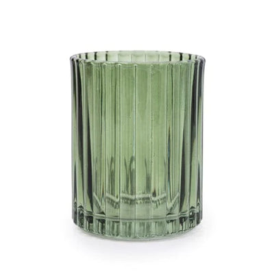 Candlelight Home 10CM GLASS TUMBLER GREEN