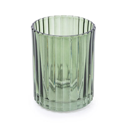 Candlelight Home 10CM GLASS TUMBLER GREEN