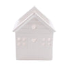 Candlelight Home 12CM TEALIGHT HOLDER BEACH HUT WITH OPEN ROOF