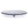 Candlelight Home 15.3CM GLASS SOAP DISH GREY