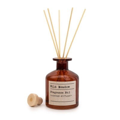Candlelight Home 250ml Reed Diffuser 'Wild Meadow' - Amber Lily Scent