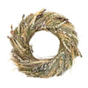 Candlelight Home Artificial Flowers Natural Round Wreath 34cm 12PK