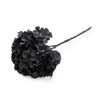 Candlelight Home Artificial Flowers Single Hydrangea Black Faux Stem 46cm 10PK