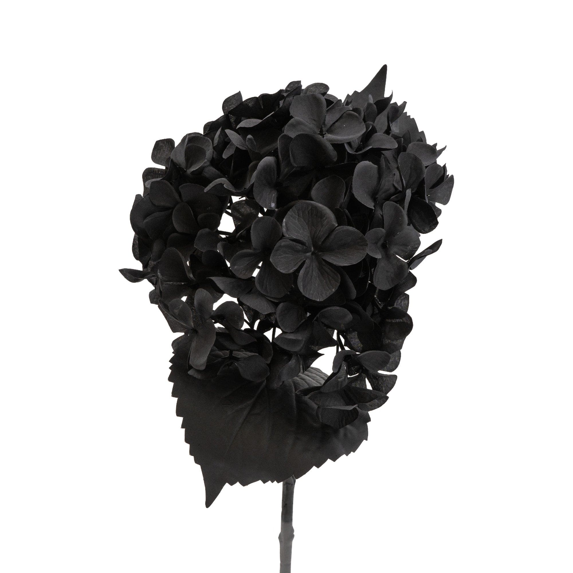 Black shop fake flowers