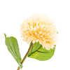 Candlelight Home Artificial Flowers Single Stem Faux Chrysanthemum Two Tone Light Peach 42cm 10PK