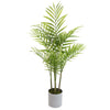 Candlelight Home Artificial Plant 75CM ANEMONE IN MELAMINE POT