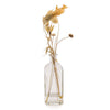 Candlelight Home Artificial Plants & Flowers Dried Flowers in Square Glass Vase (MO) 1PK