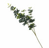 Candlelight Home Artificial Plants & Flowers Single Stem Faux Eucalyptus with 7 Heads 83cm Tall