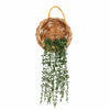 Candlelight Home Artificial Plants & Flowers Trailing Leaves in Natural Basket (MO) 1PK