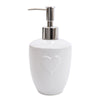 Candlelight Home Bathroom Soap Dispenser Embossed Heart White 6PK