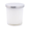 Candlelight Home BESPOKE 300G WAX FILLED POT WHITE & SILVER - 4% BLACK LILY & POMEGRANATE SCENT (HK298666)