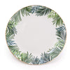 Candlelight Home Dinner Plates Set of 4 Emerald Eden Decal Dinner Plate with Gold Rim (MO) 1PK