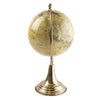 Candlelight Home Globes Large Globe on Metal Stand Cream and Gold 37cm 1PK