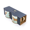 Candlelight Home Mugs Set of 2 Leopard Pale Green Straight Sided Mug with Gold Handle In Window Gift Box 1PK